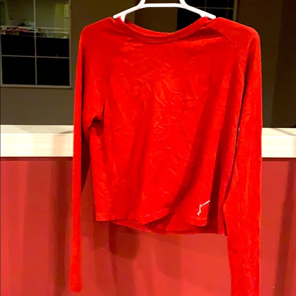 Red sweater